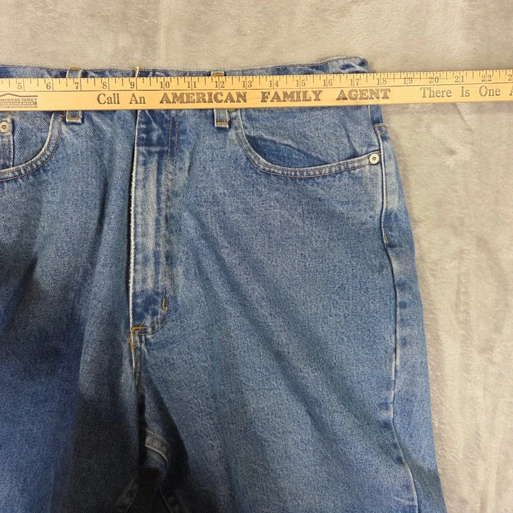 Polo Jeans Co Ralph Lauren Mens 34 Denim Shorts Blue Medium Wash Relaxed Fit Y2k